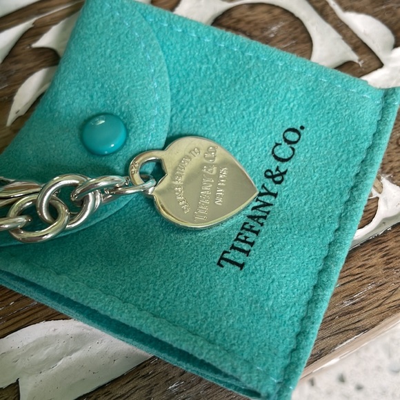 💙RTT Heart Tag Bracelet Sterling Silver excellent💙 - Picture 5 of 11